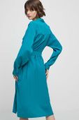 Сукня Medicine колір бірюзовий midi oversize (3047928)