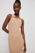 Сукня Medicine колір бежевий mini облягаюча (3236256)