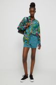 Шорти Medicine жіночі колір бірюзовий візерунок середня посадка