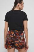 Шорти Medicine жіночі візерунок висока посадка колір барвистий (3258992)