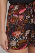 Шорти Medicine жіночі візерунок висока посадка колір барвистий (3258992)