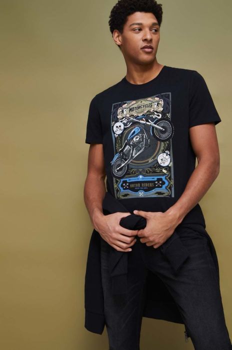 Бавовняна футболка Medicine колір чорний з принтом (2891879)