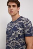 Бавовняна футболка Medicine чоловічий колір синій візерунок (3236349)