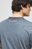 Бавовняна футболка Medicine чоловічий колір сірий з принтом (3281436)