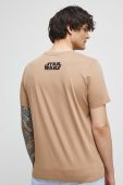 Бавовняна футболка Medicine колір коричневий з принтом (3314731)
