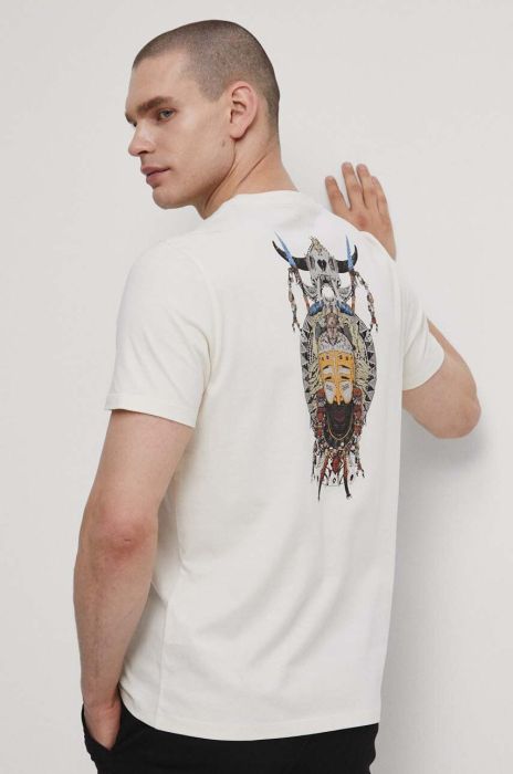 Бавовняна футболка Medicine колір білий з принтом (3324167)