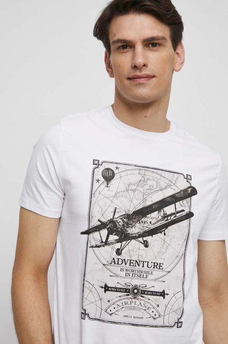 Футболка Medicine чоловічий колір білий з принтом (3511053)