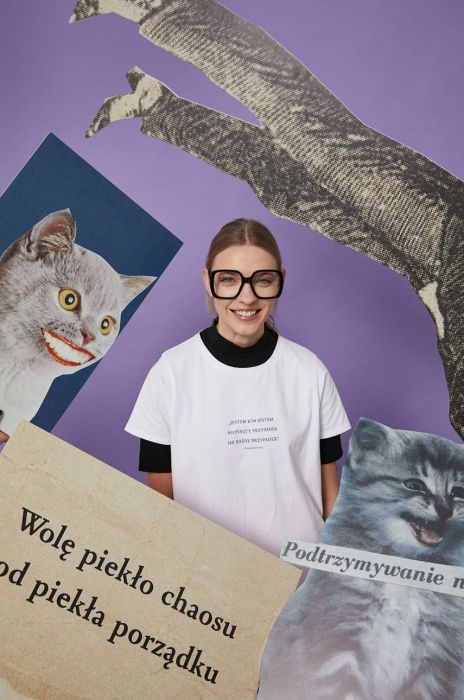 Medicine - Футболка Wis?awa Szymborska колір білий