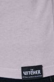 Medicine - Бавовняна футболка Witcher колір фіолетовий (1963503)