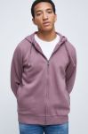Кофта Medicine чоловіча колір фіолетовий однотонна