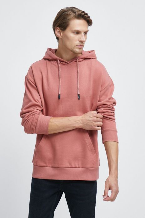 Кофта Medicine чоловіча колір рожевий однотонна