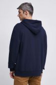 Бавовняна кофта Medicine чоловіча колір синій з капюшоном однотонна (2827669)