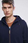Бавовняна кофта Medicine чоловіча колір синій з капюшоном однотонна (2827669)