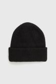 Шапка з домішкою вовни Medicine колір чорний з товстого трикотажу (2768205)