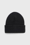 Шапка з домішкою вовни Medicine колір чорний