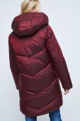Пальто Medicine жіноче колір бордовий зимове (2722172)