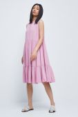 Сукня Medicine колір рожевий mini розкльошена (2502370)
