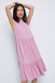 Сукня Medicine колір рожевий mini розкльошена (2502370)