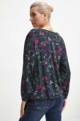 Блузка Medicine жіноча колір синій візерунок (3694379)