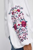 Блузка Medicine жіноча колір білий з аплікацією (3468555)
