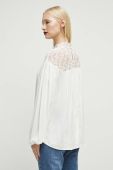 Блузка Medicine жіноча колір білий однотонна (3633959)