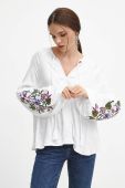 Блузка Medicine жіноча колір білий з аплікацією (3626851)