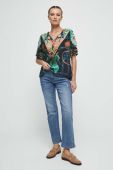 Блузка Medicine жіноча візерунок колір барвистий (3375861)