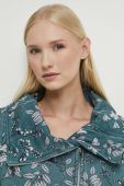 Блузка Medicine жіноча колір бірюзовий візерунок (3624397)