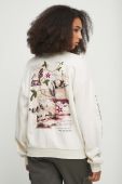 Блузка Medicine жіноча колір бежевий з принтом