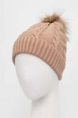 Шапка Medicine колір бежевий з товстого трикотажу (3639797)