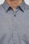 Бавовняна сорочка Medicine чоловіча колір сірий regular комір button-down