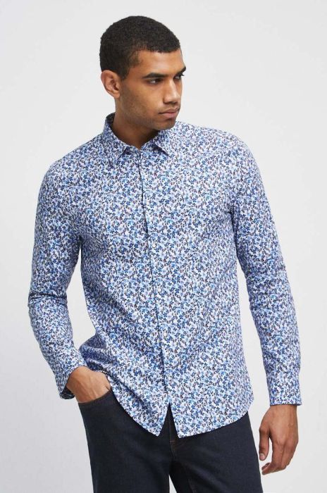 Сорочка Medicine чоловіча колір білий regular класичний комір (3607104)