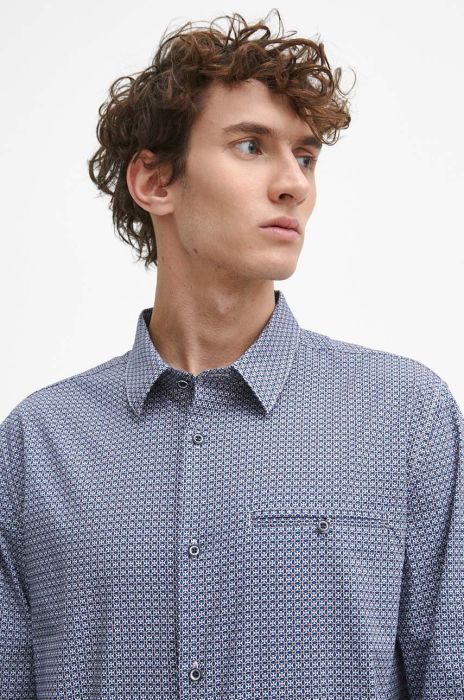 Сорочка Medicine чоловіча колір білий regular класичний комір (3694412)