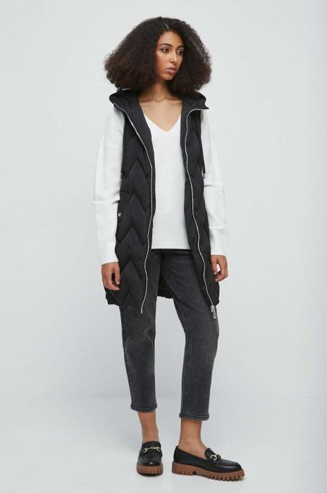 Безрукавка Medicine жіноча колір чорний зимовий (3521198)