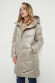 Пальто Medicine жіночий колір бежевий зимовий