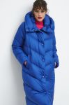 Пухове пальто Medicine жіночий зимовий колір блакитний (3620718)