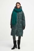 Пухове пальто Medicine колір зелений зимовий oversize