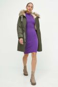 Пальто Medicine жіноче колір зелений зимове (3652770)