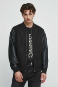 Куртка-бомбер Medicine чоловіча колір чорний перехідна (3555643)