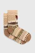 Шкарпетки Medicine жіночі колір бежевий