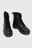 Шкіряні черевики Medicine колір чорний на платформі