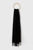 Шарф Medicine жіночий колір чорний однотонний (3586693)