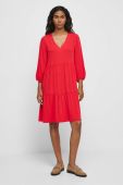 Сукня Medicine колір червоний mini розкльошена (3377536)