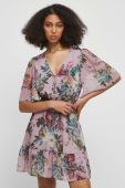 Сукня Medicine колір рожевий mini розкльошена (3494340)