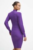 Сукня Medicine колір фіолетовий midi облягаюча