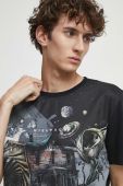 Бавовняна футболка Medicine колір чорний з принтом (3456237)