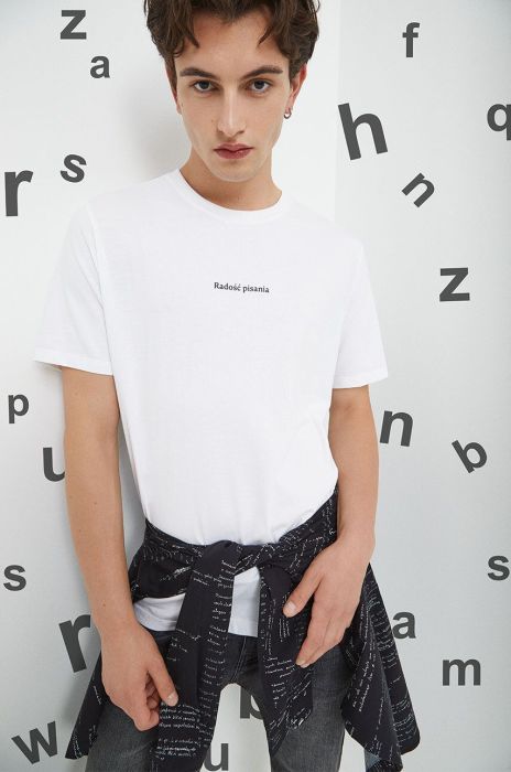 Футболка Medicine чоловічий колір білий з принтом (3456253)