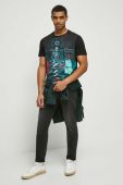Футболка Medicine чоловіча колір чорний візерунок