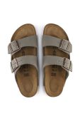 Birkenstock - Шльопанці Arizona Regular Width 151211-Nubu.Stone колір зелений