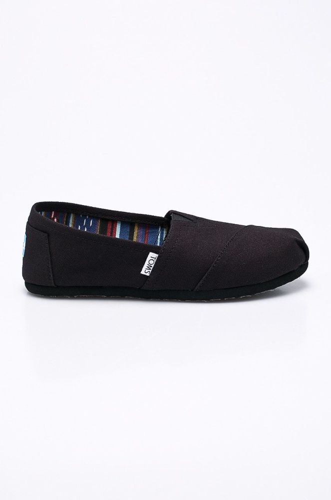 Toms - Еспадрилі Classic колір чорний (1021403)